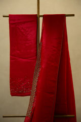 Uppada Silk Embroidered Saree