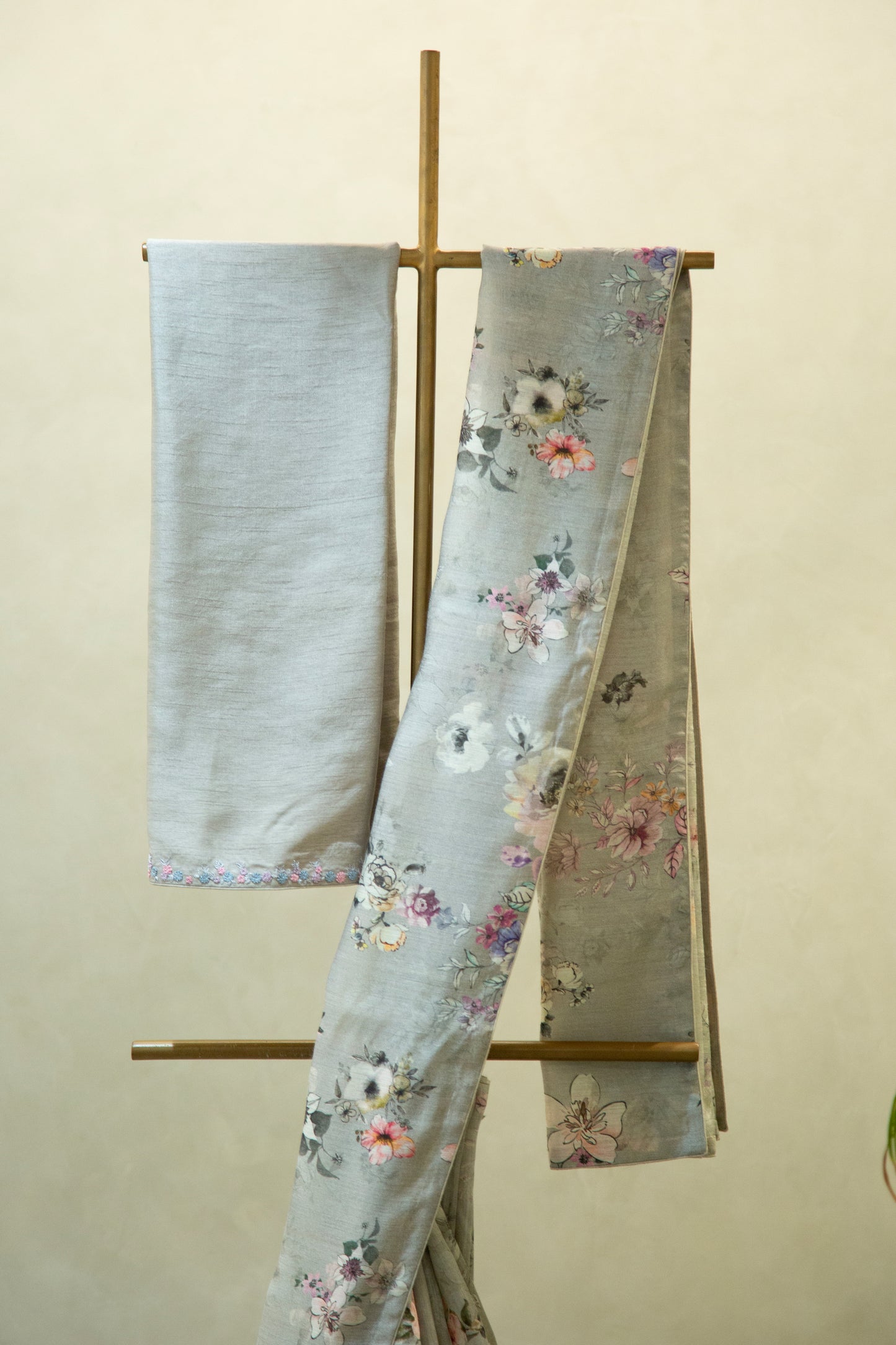 Printed Chanderi Silk Saree