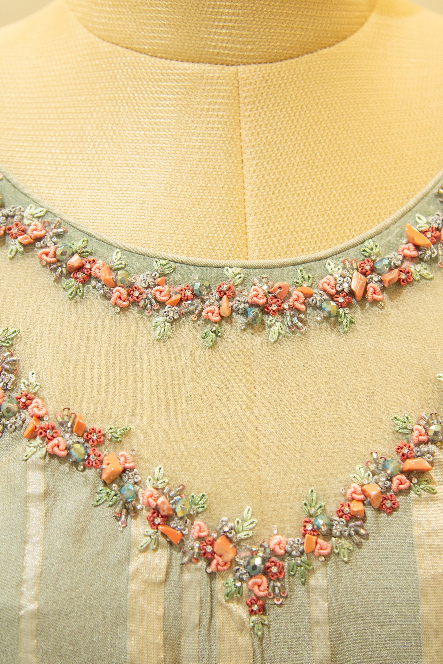 Chanderi Semi- Stitched Silk Salwar