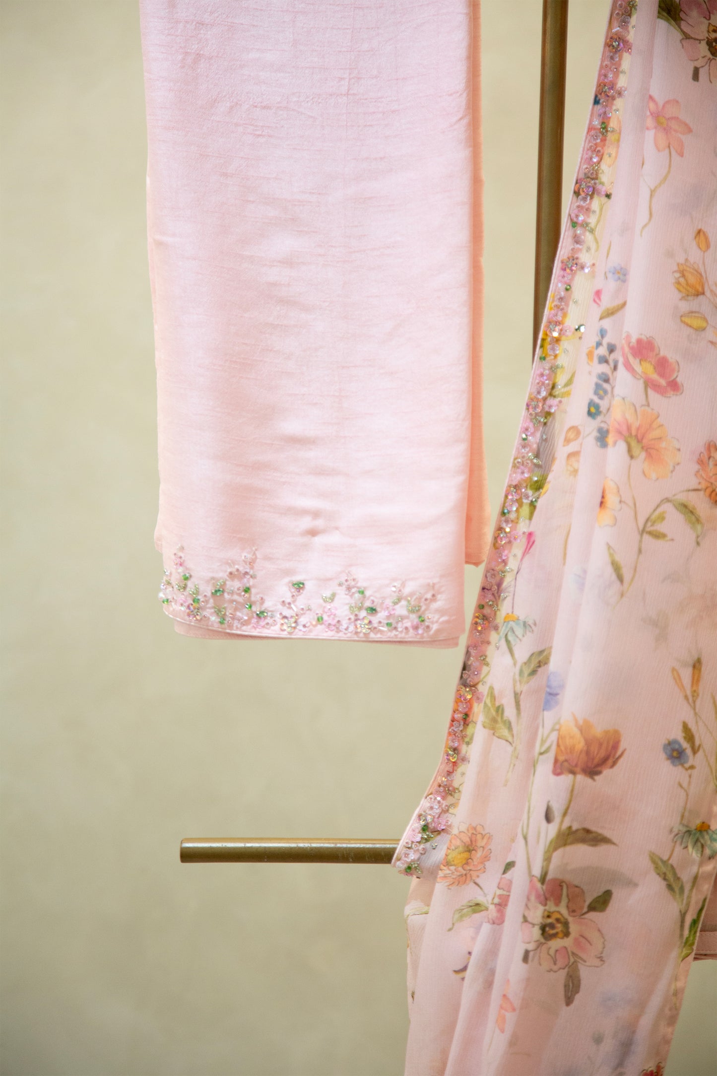 Chiffon Floral Printed Saree