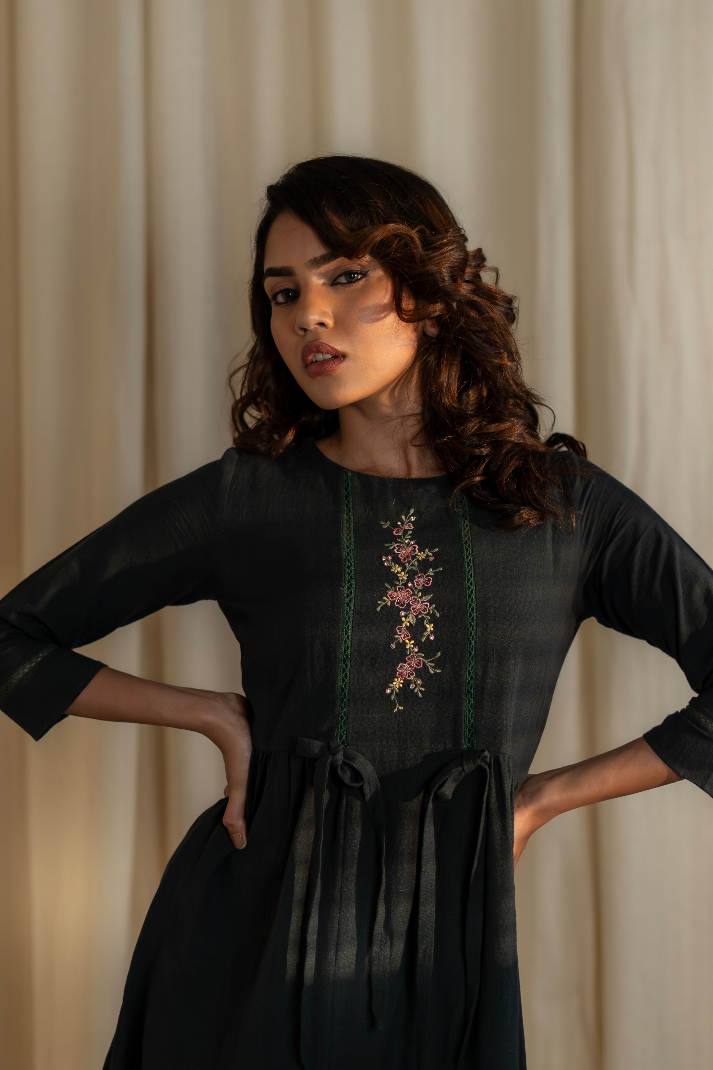 Earth Bloom Kurti