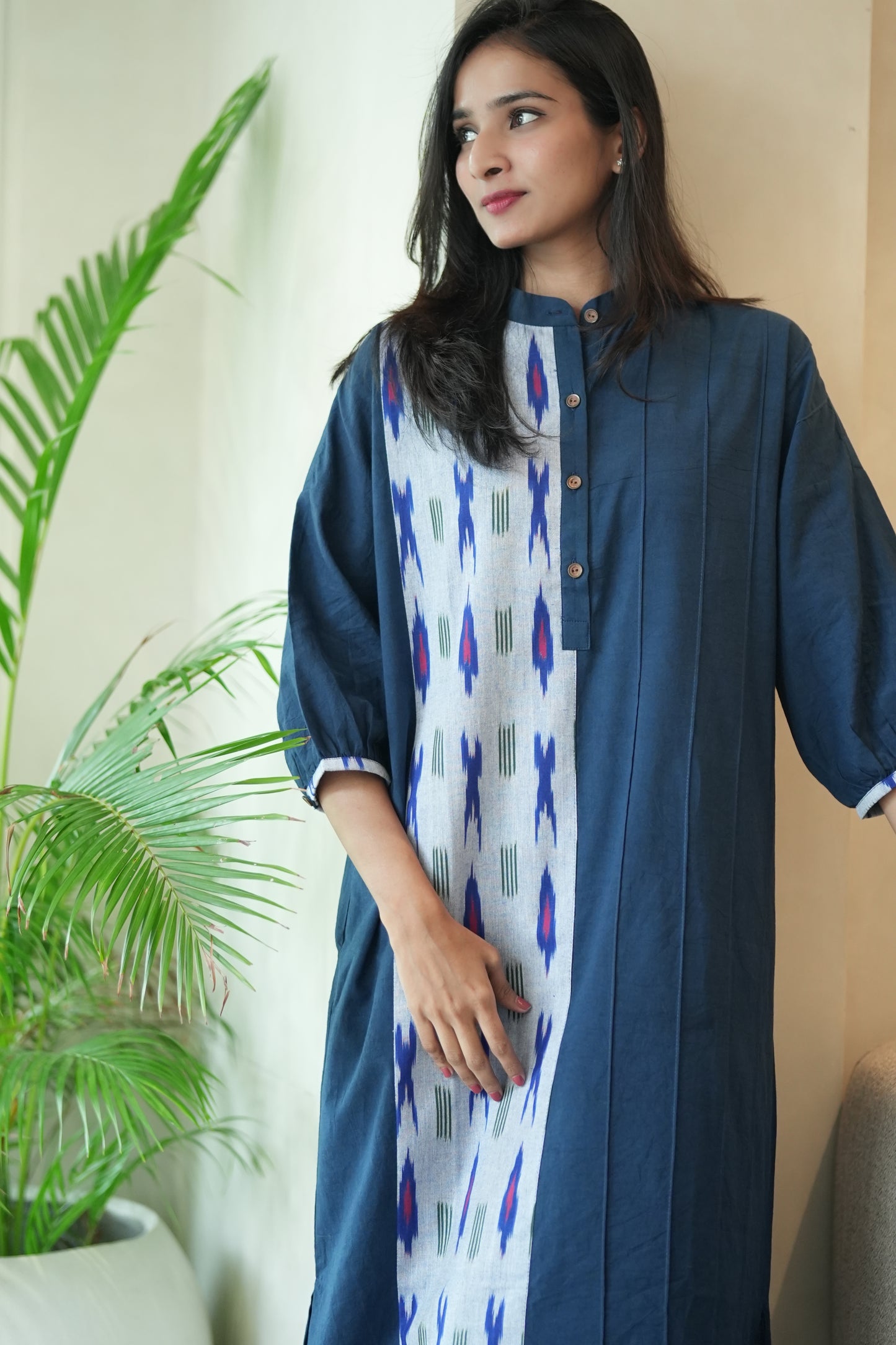 Anti-Fit Handloom Kurta