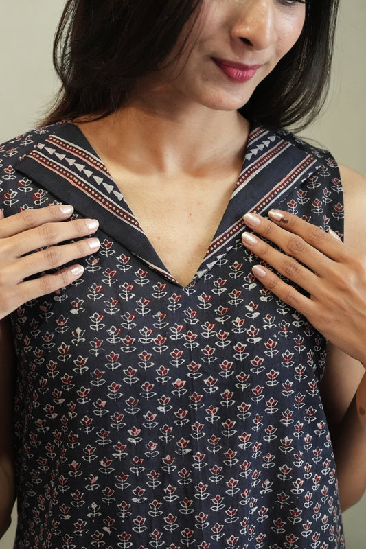 Ajrakh Printed Kurti