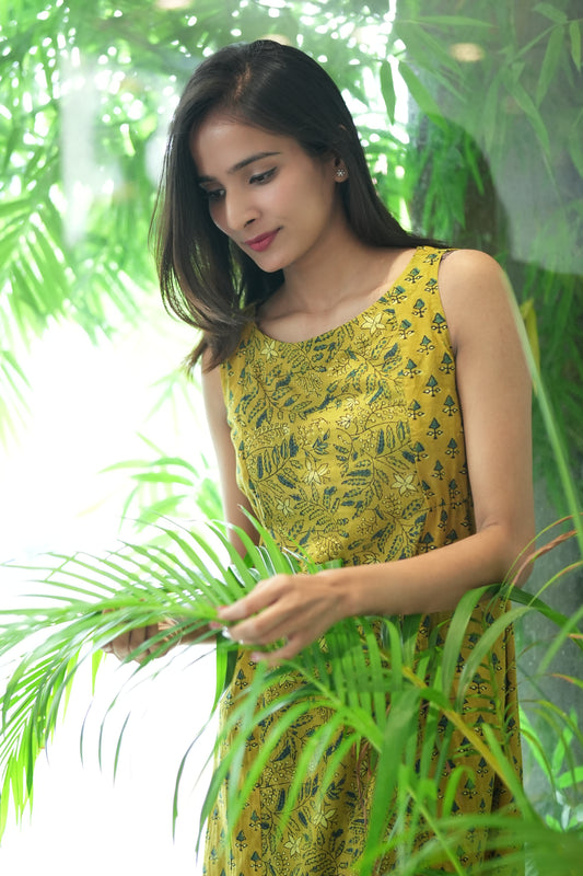 Printed Cotton Frock