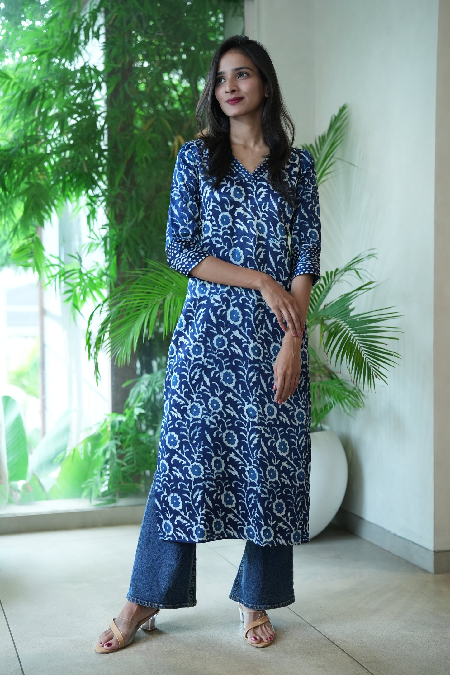 Classic border kurta