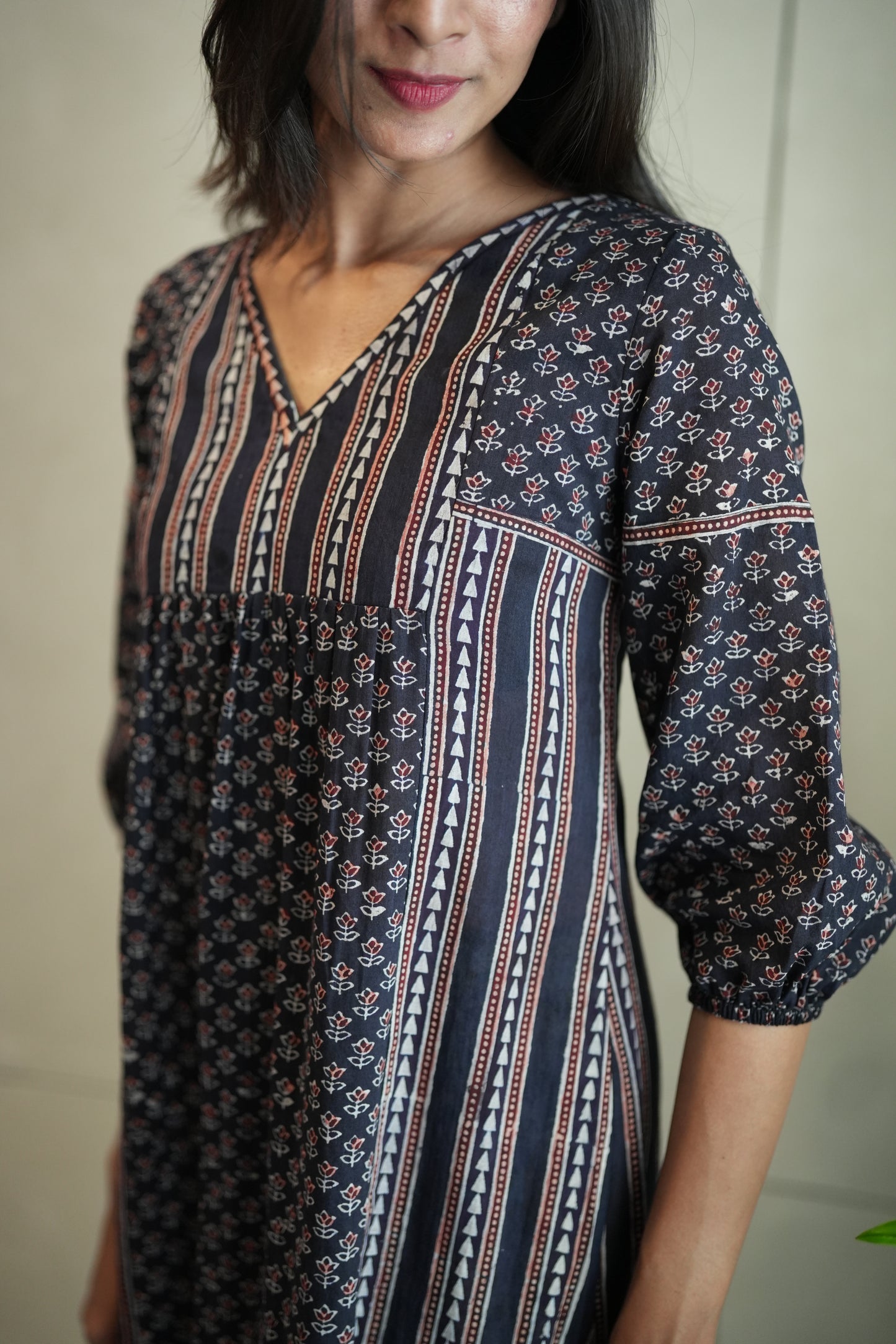 Ajrakh Printed Frock
