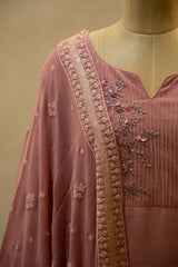 Viscose Georgette Semi Stitched Salwar Set