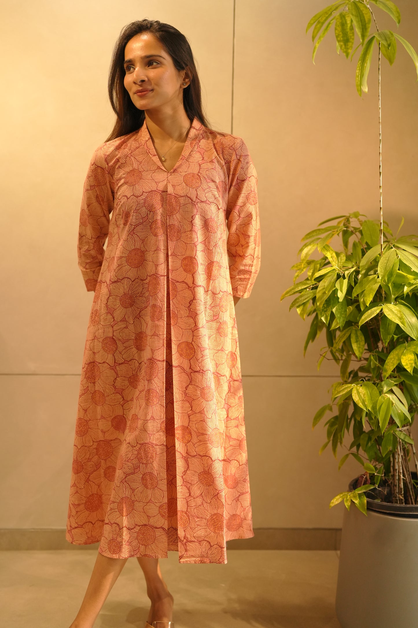 Floral Printed Frock