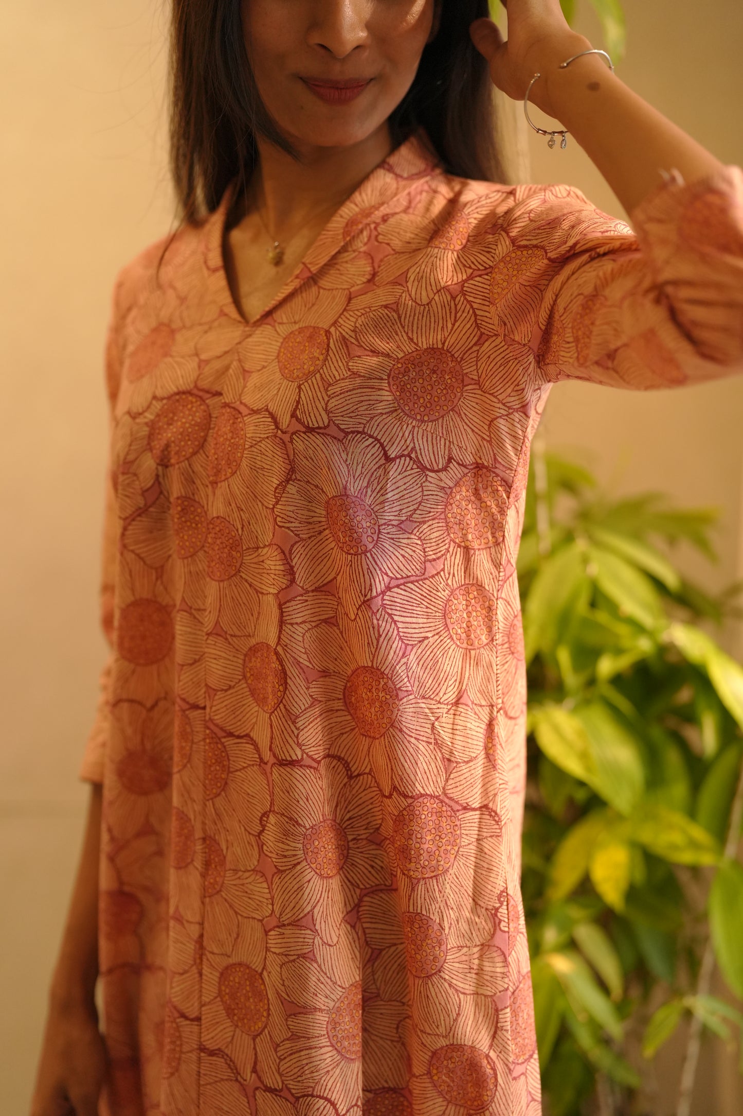 Floral Printed Frock