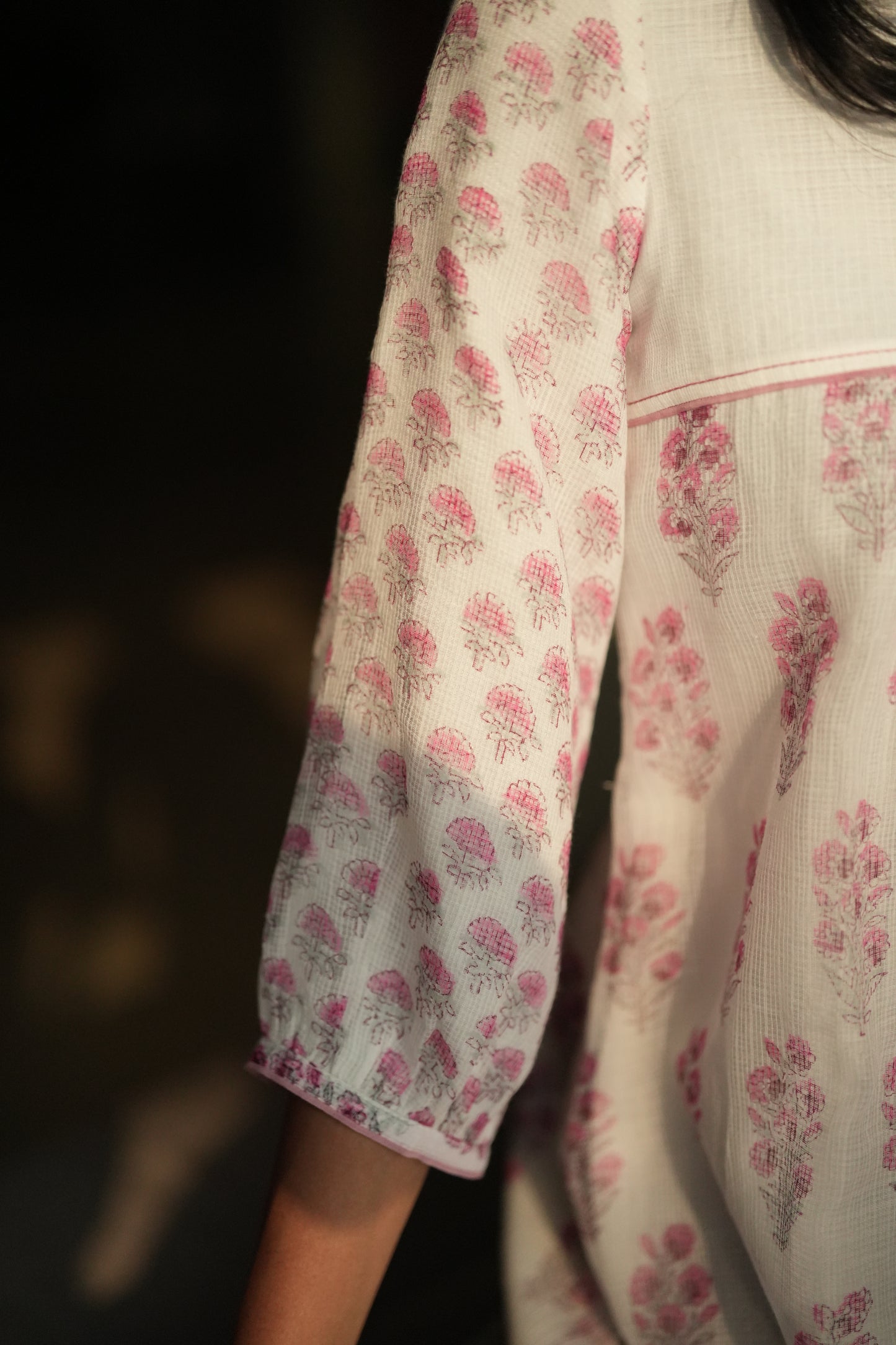 Pink and white Soft kota