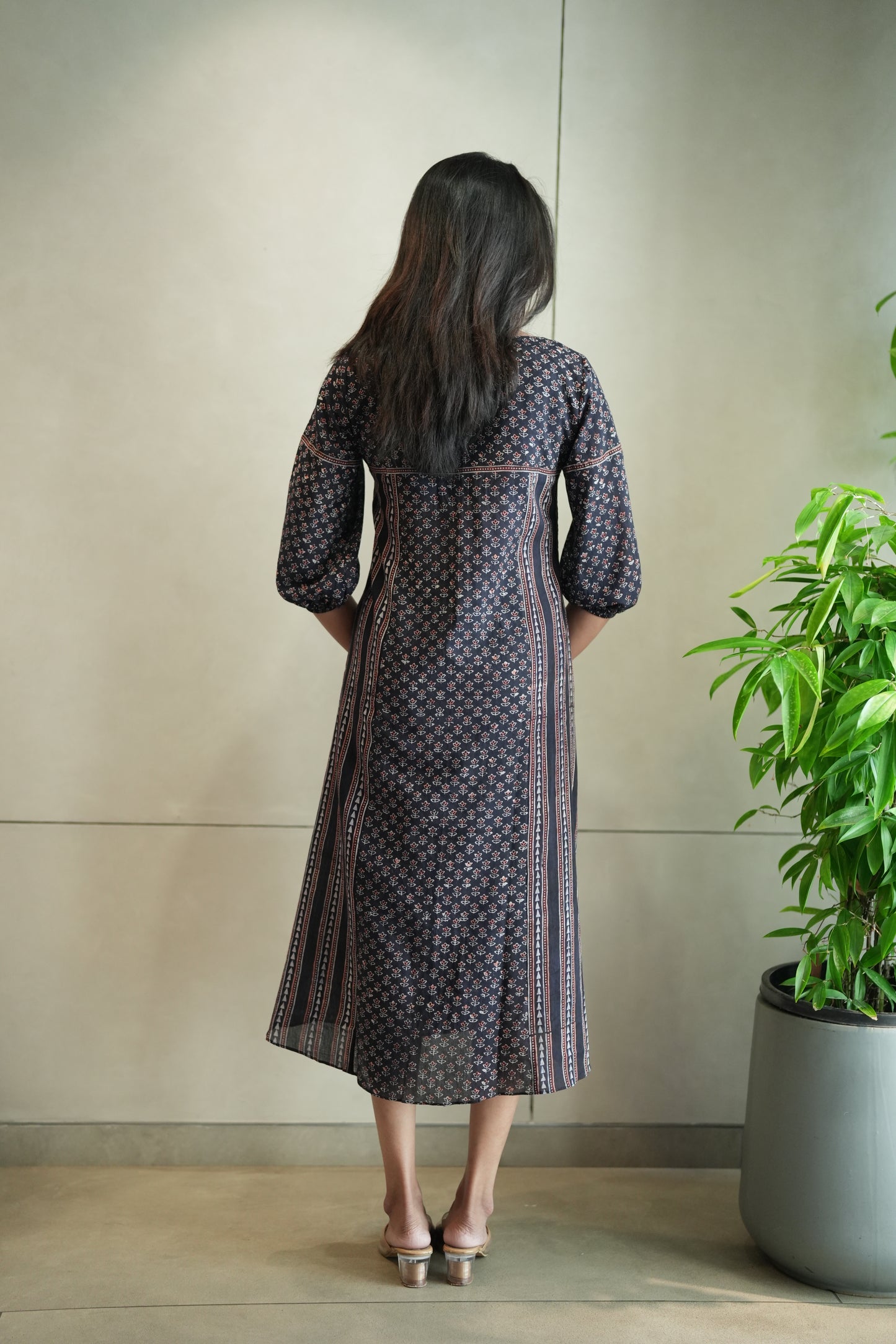 Ajrakh Printed Frock