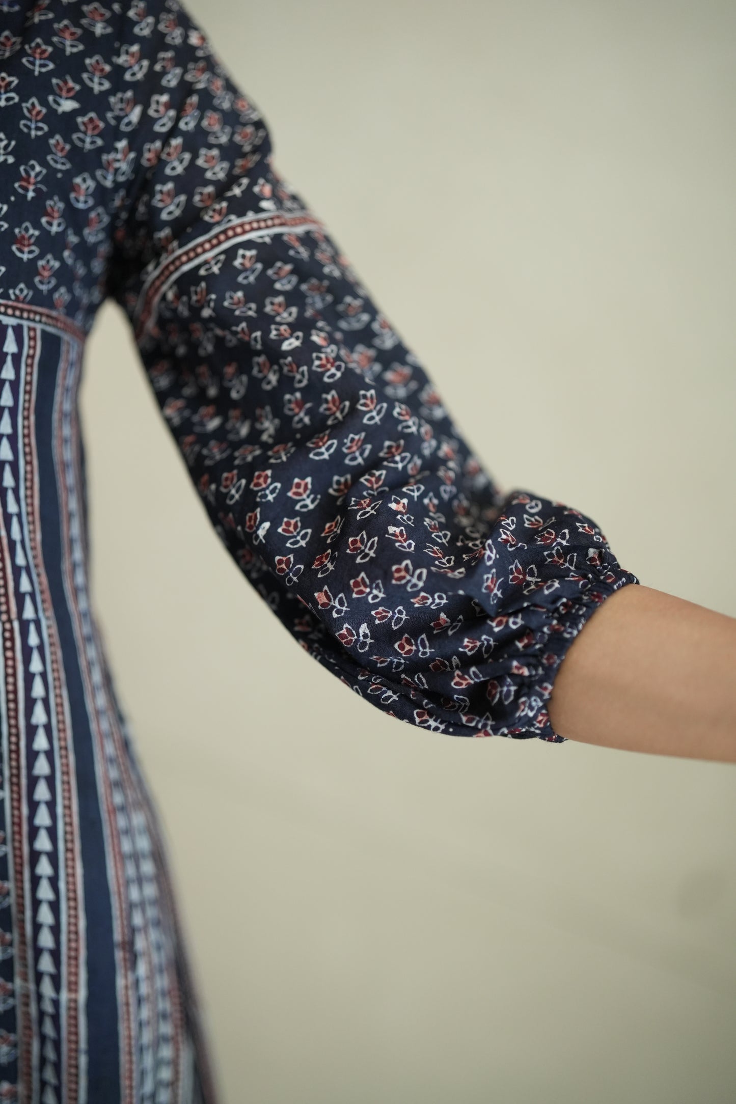 Ajrakh Printed Frock