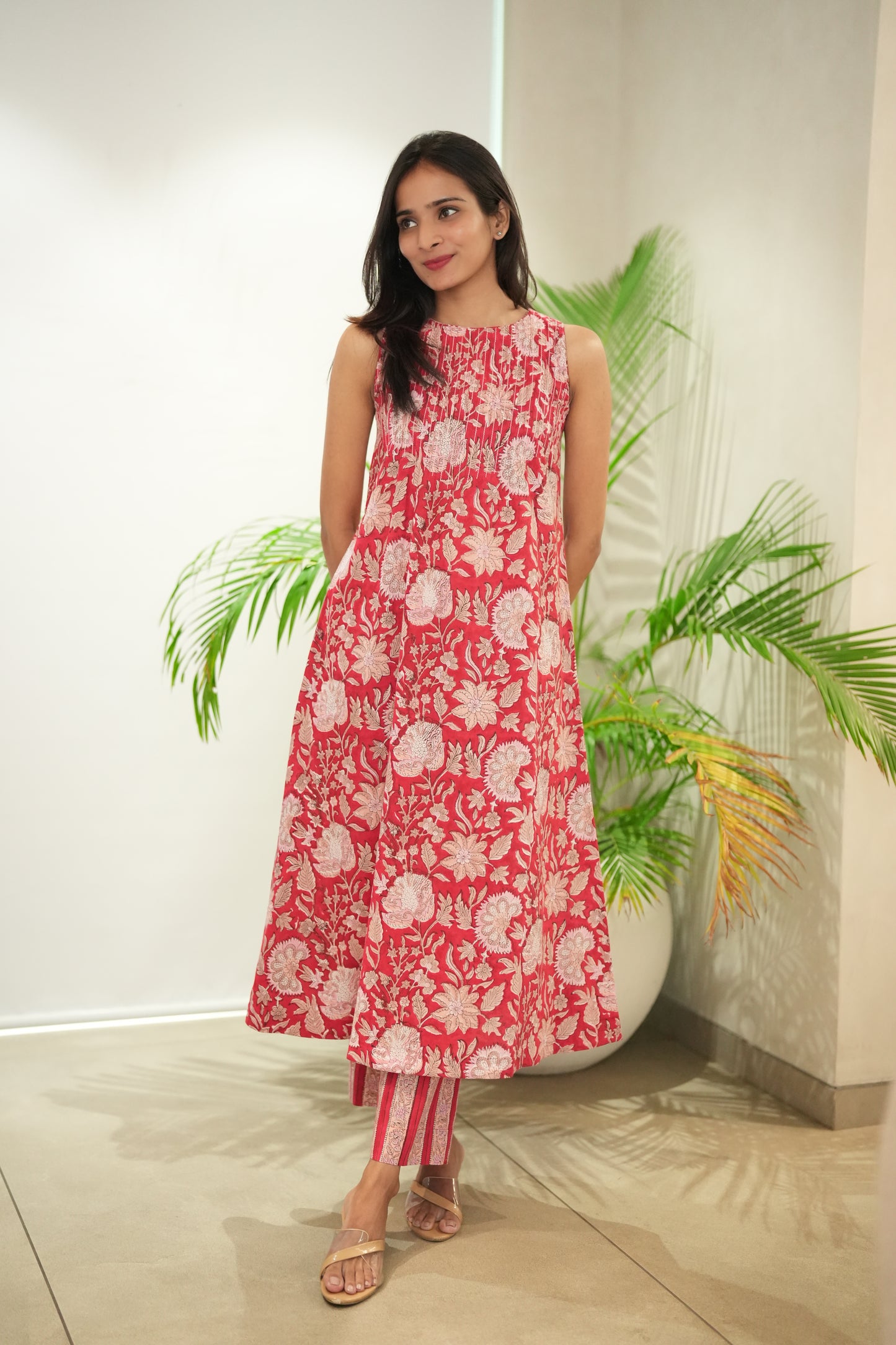 Sanganeri Co-ord Set