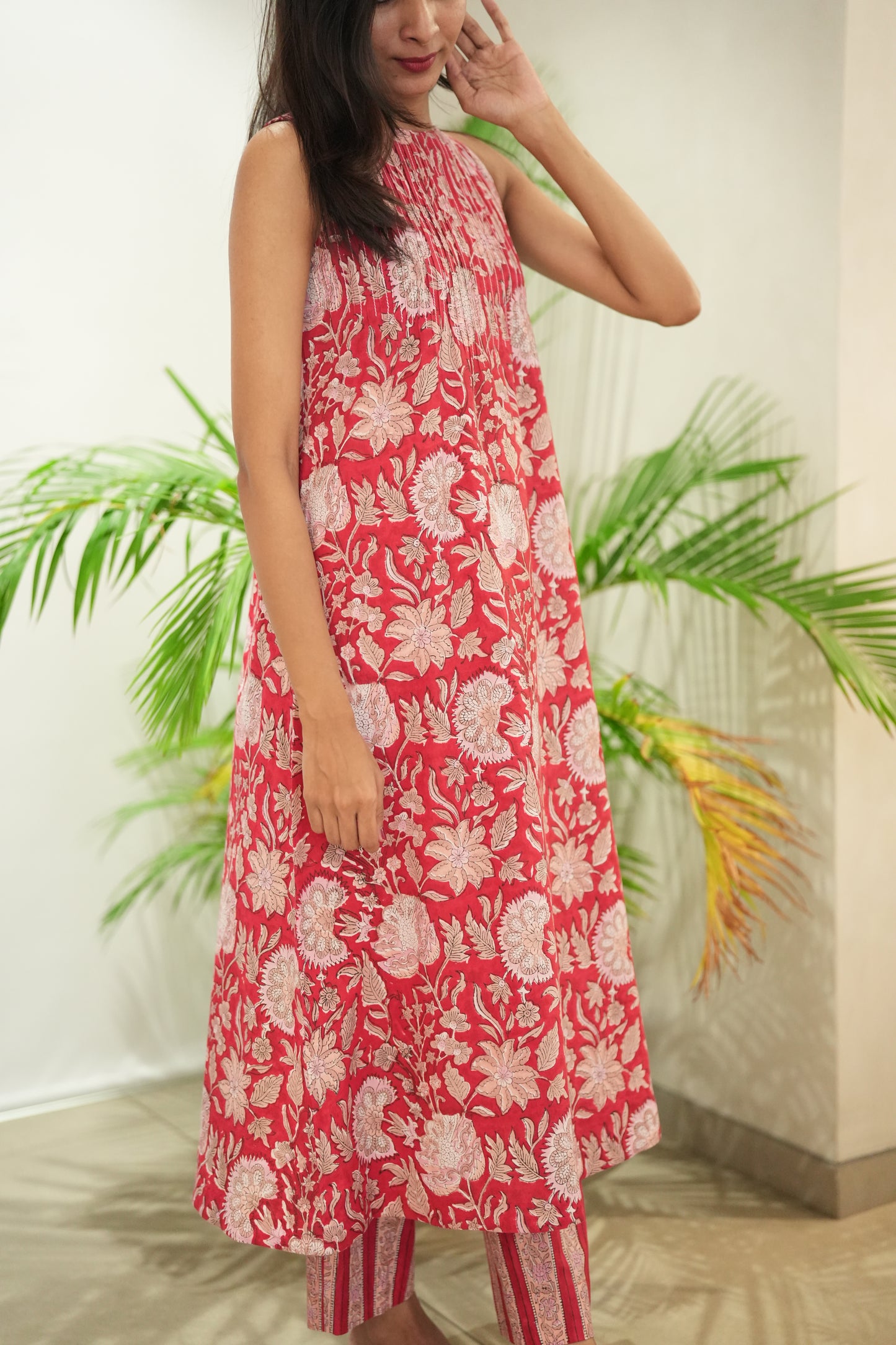 Sanganeri Co-ord Set