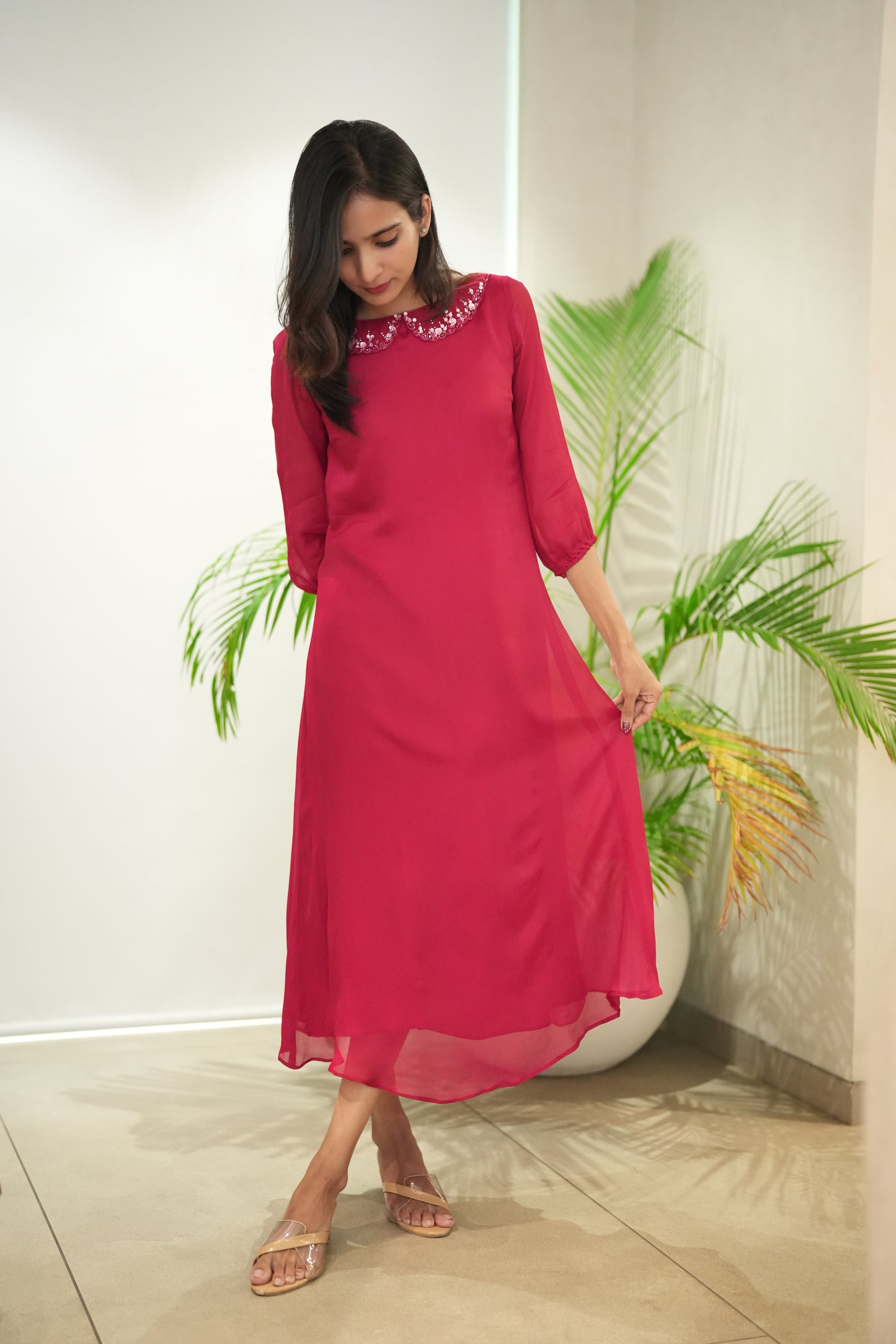 Raspberry Red Frock