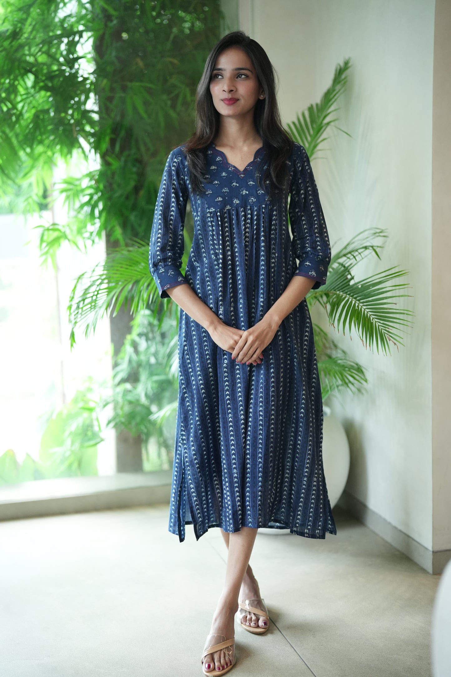 Ajrakh Printed Frock