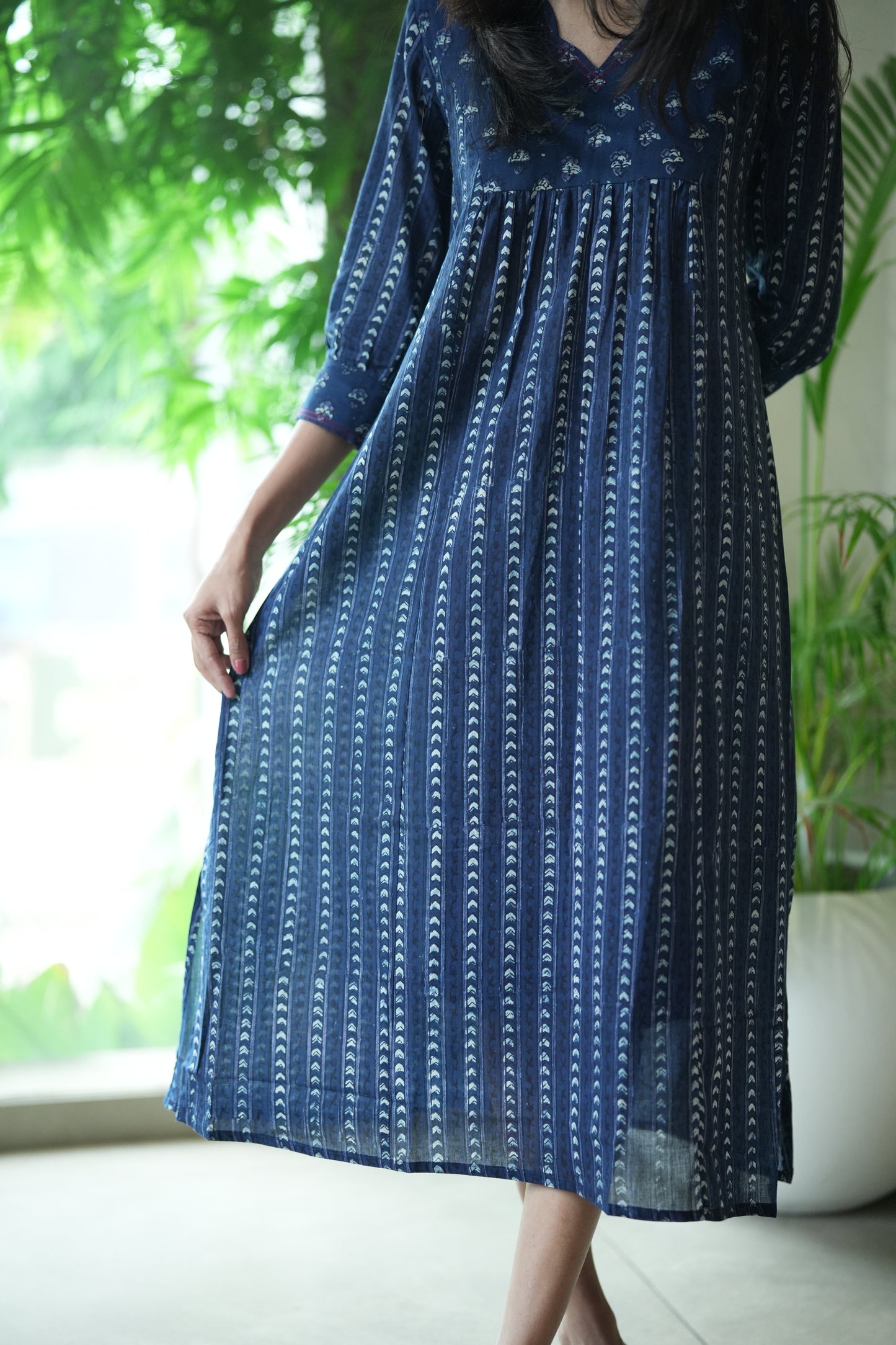 Ajrakh Printed Frock
