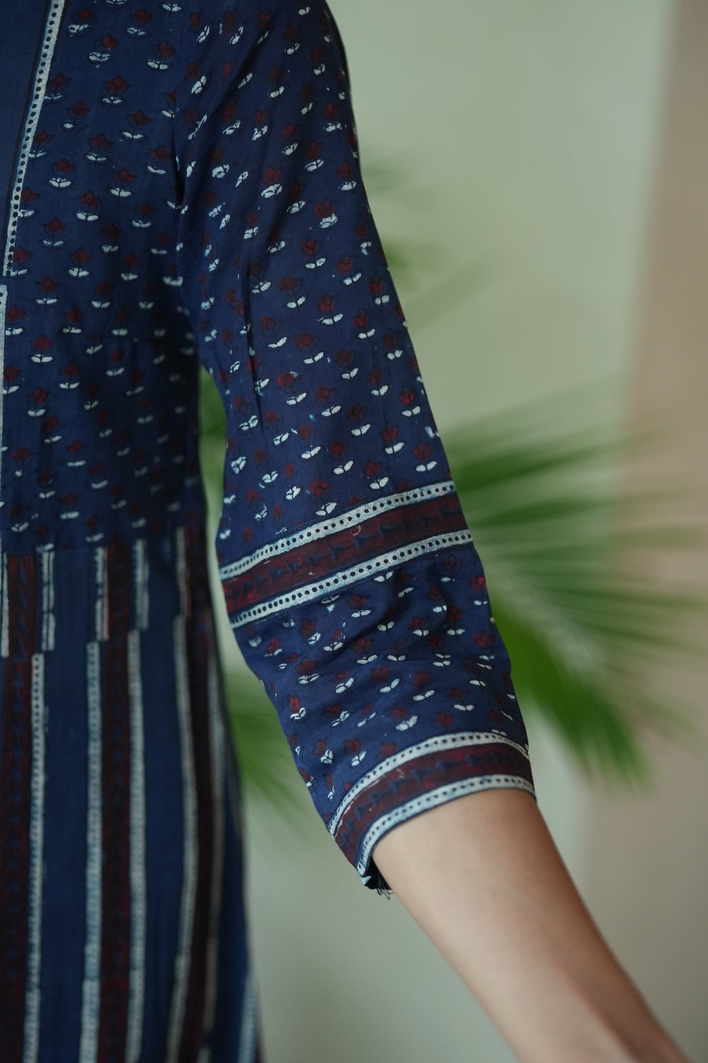 Ajrakh Mul Cotton Kurta