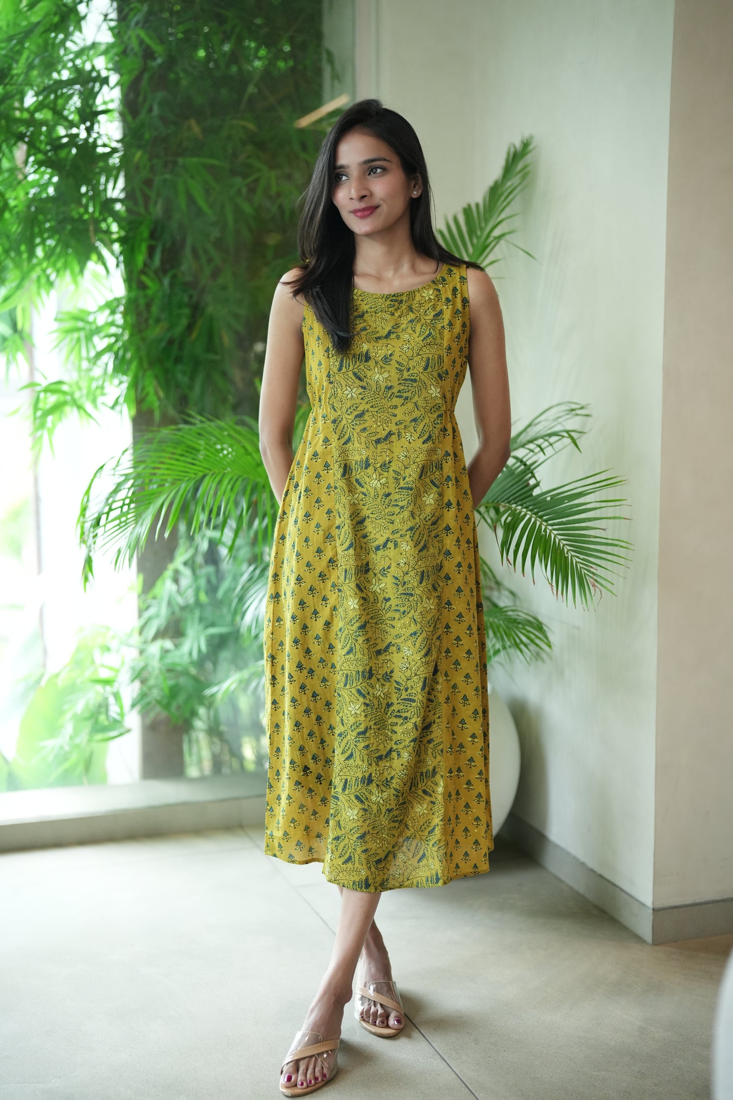 Printed Cotton Frock