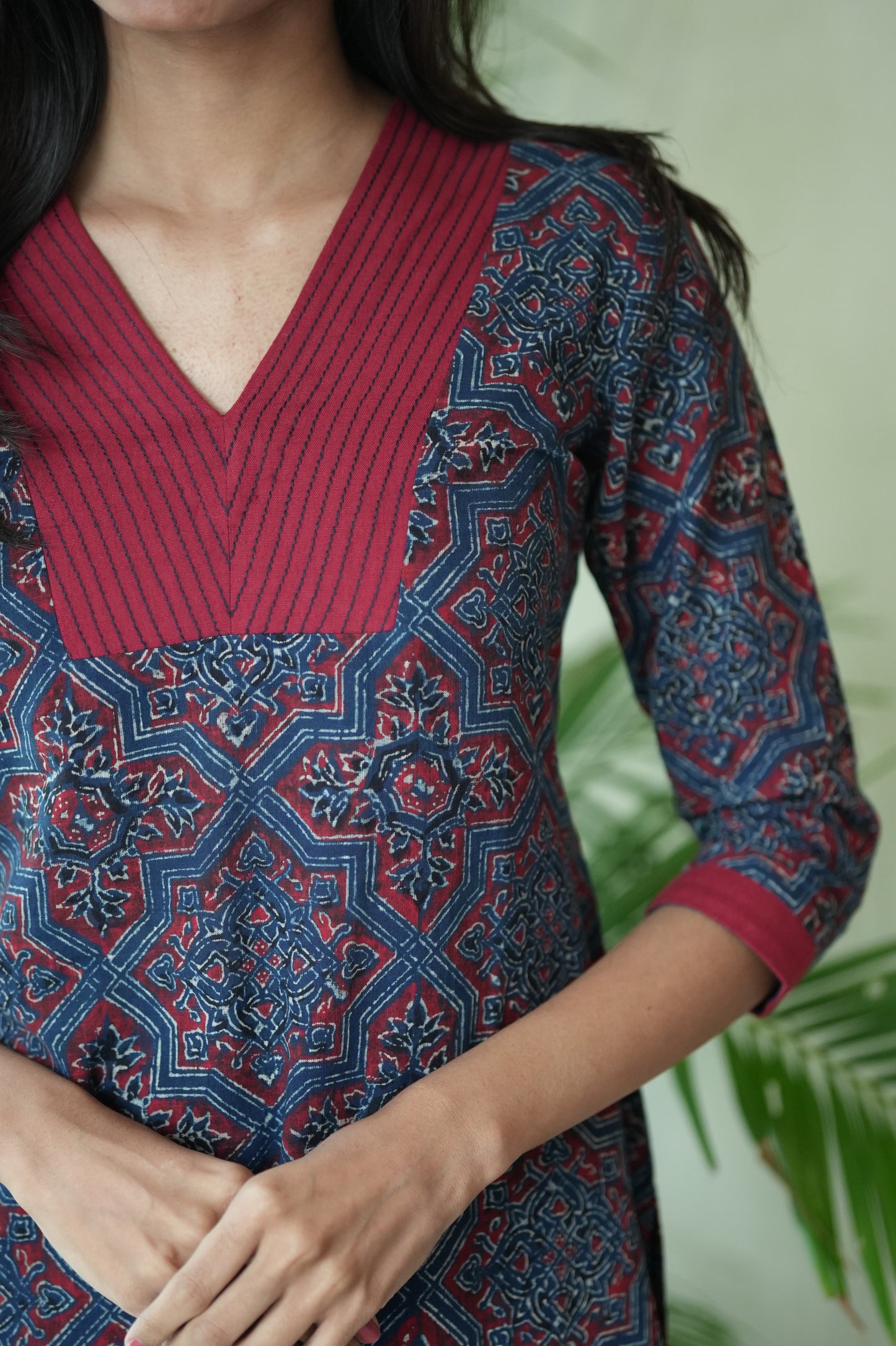 Printed Cotton Kurta