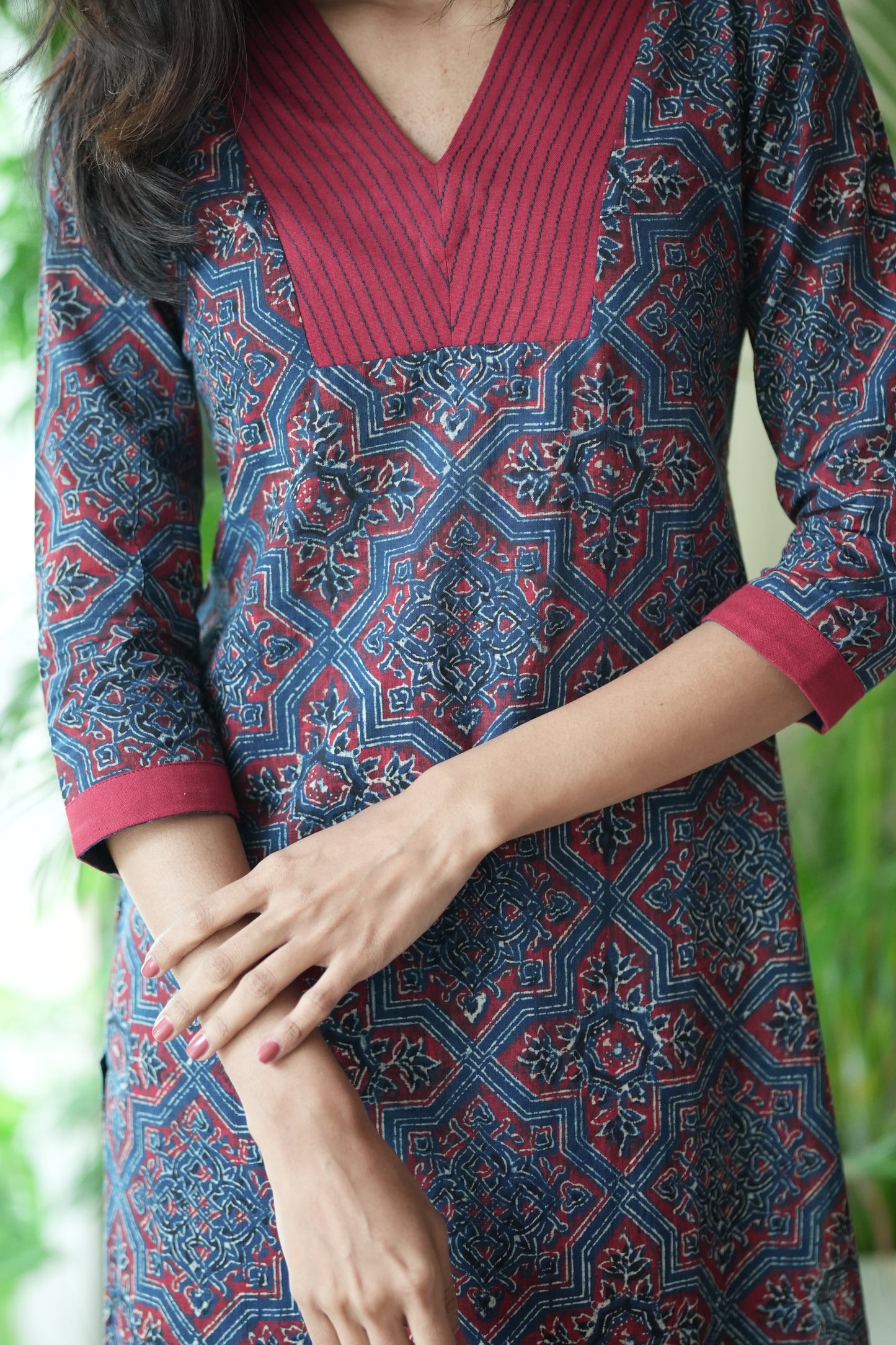 Printed Cotton Kurta