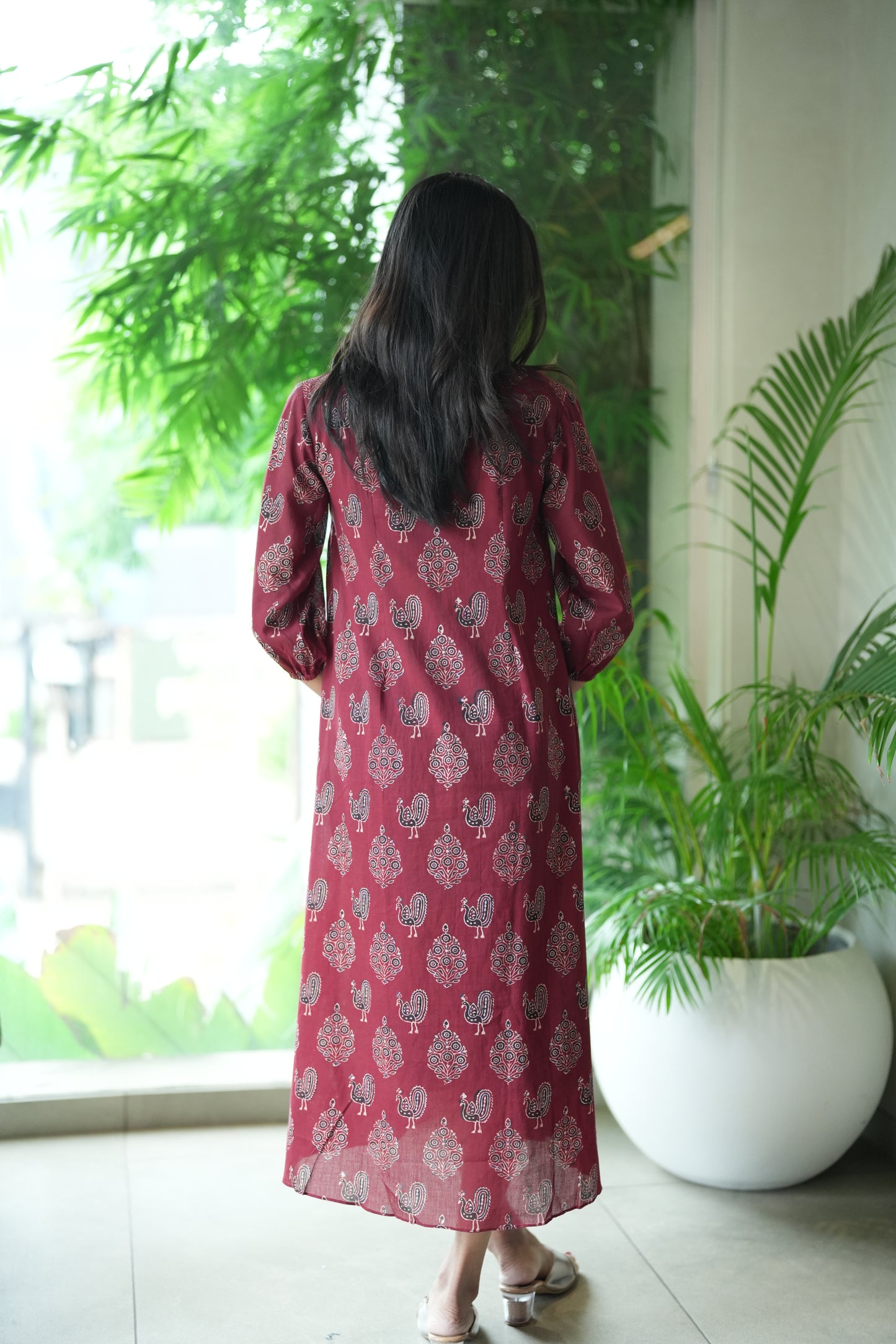 Ajrakh Print Frock