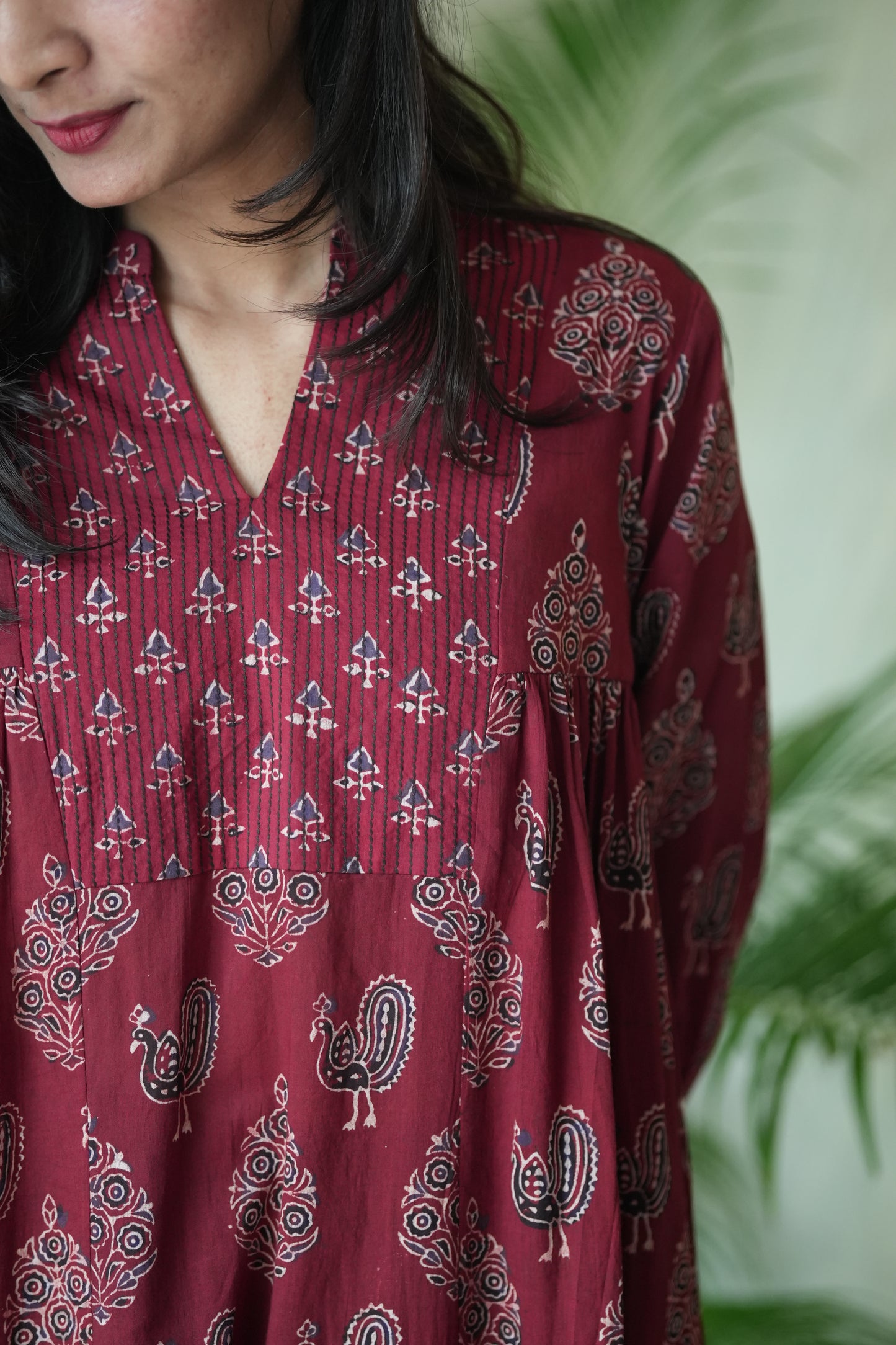 Ajrakh Print Frock