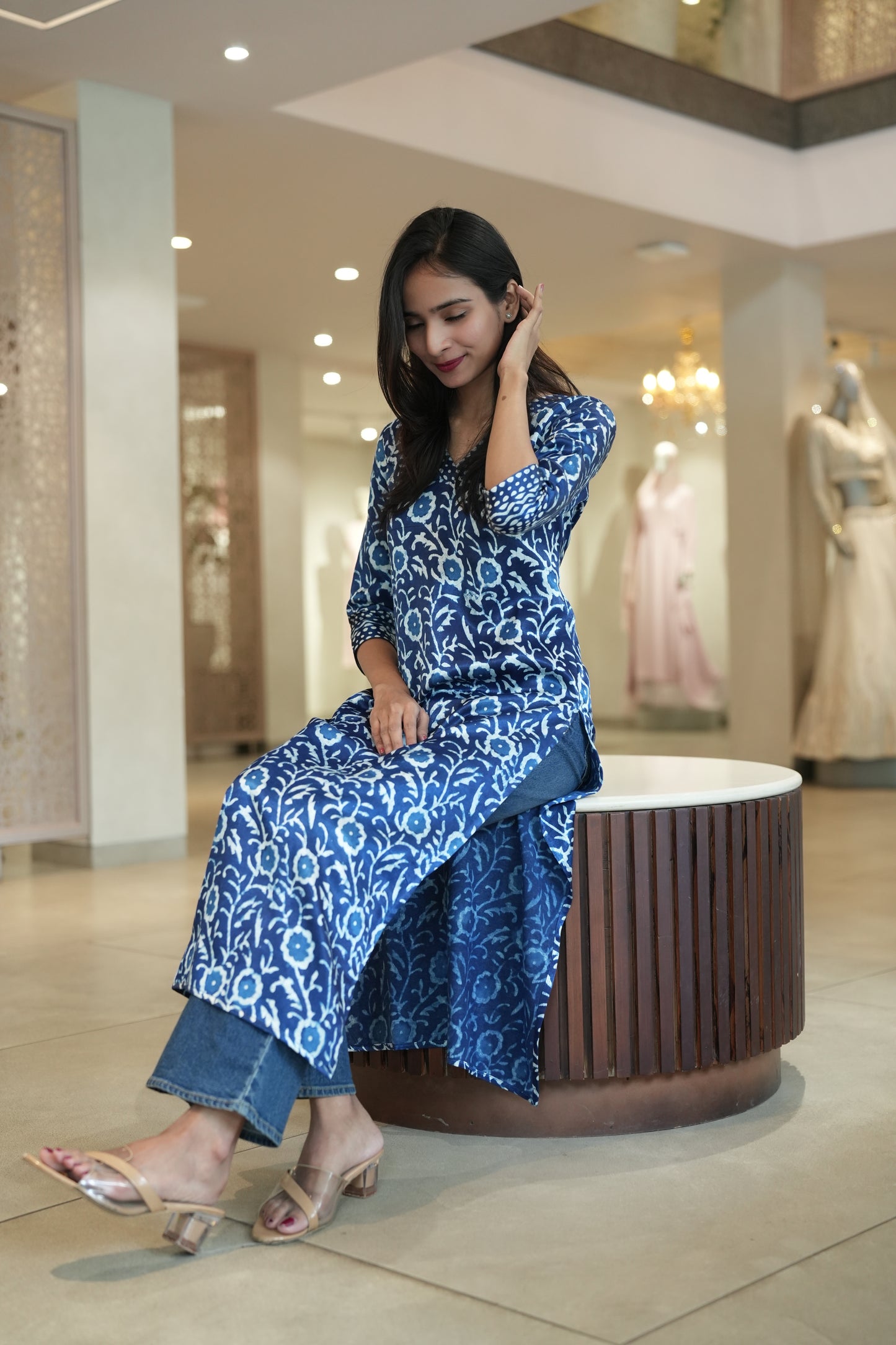 Classic border kurta