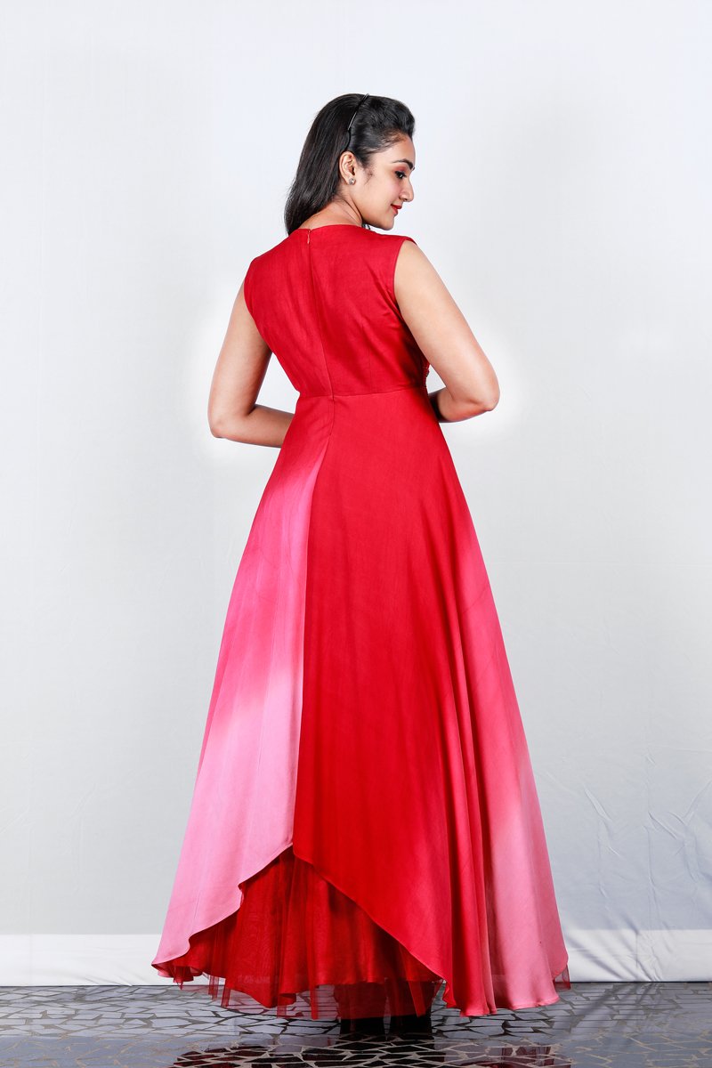Vamika Vol 2 Fancy Georgette Gown Designer Collection: Textilecatalog