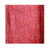 Deep Pink Printed Tusser Silk Salwar Material